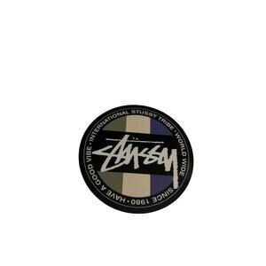 Stussy “International Have a Good Vibe” Sticker – Navy – Authentic – New